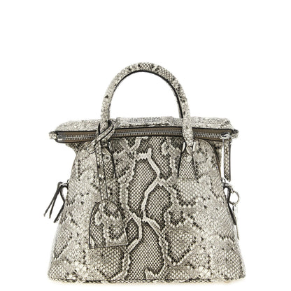 Maison Margiela Gray Goatskin Shoulder Bag