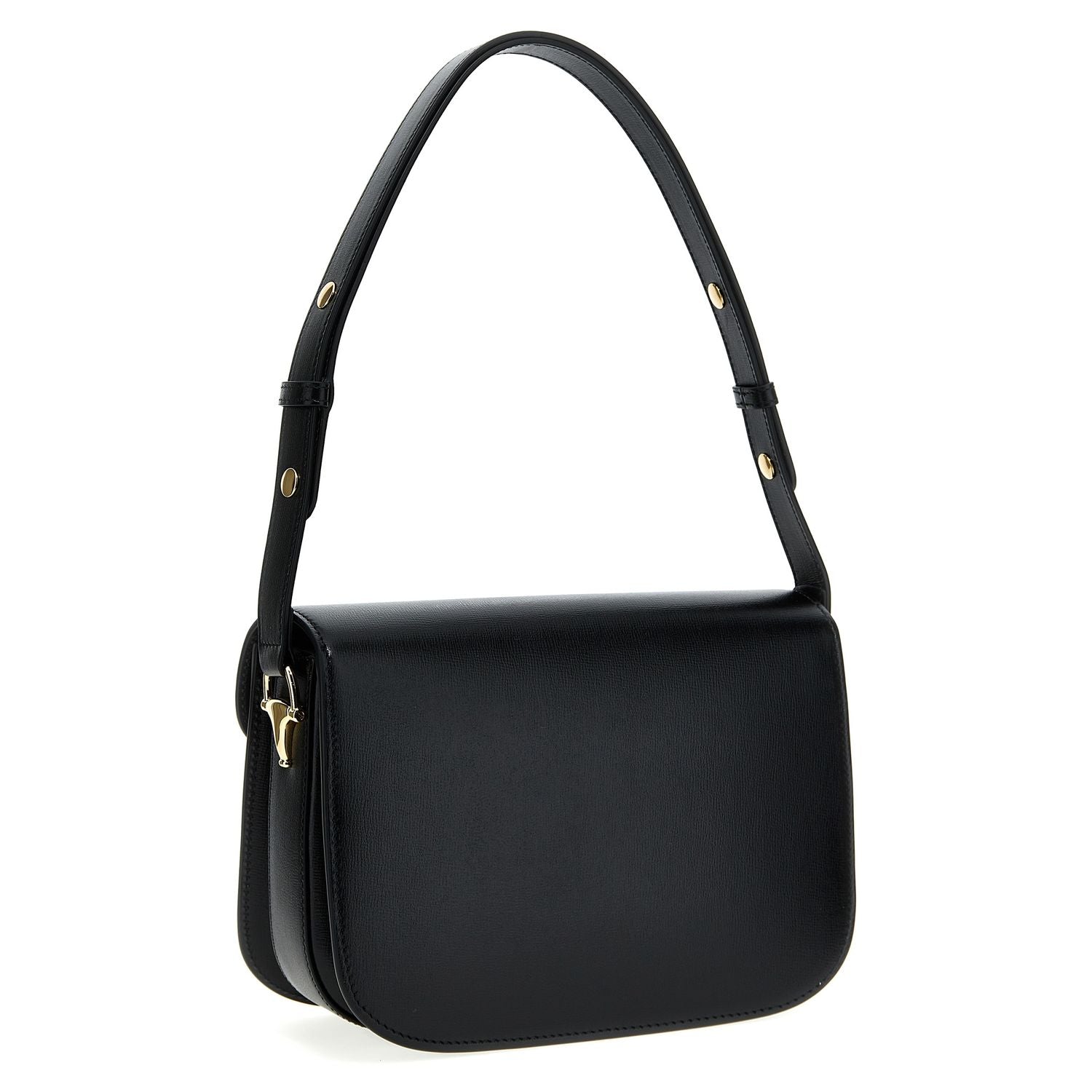 Gucci Black Leather Shoulder Bag
