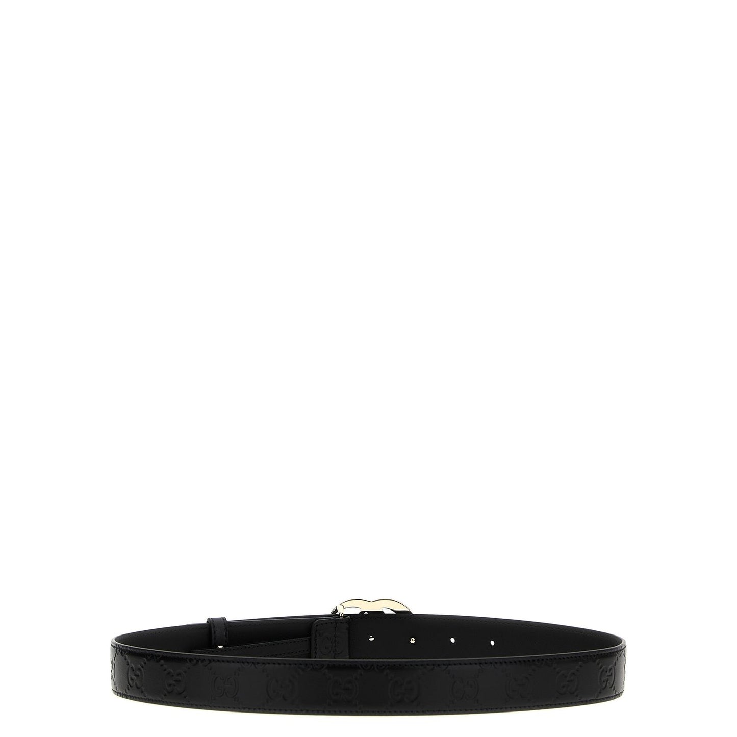 Gucci Black Calfskin Regular Belt