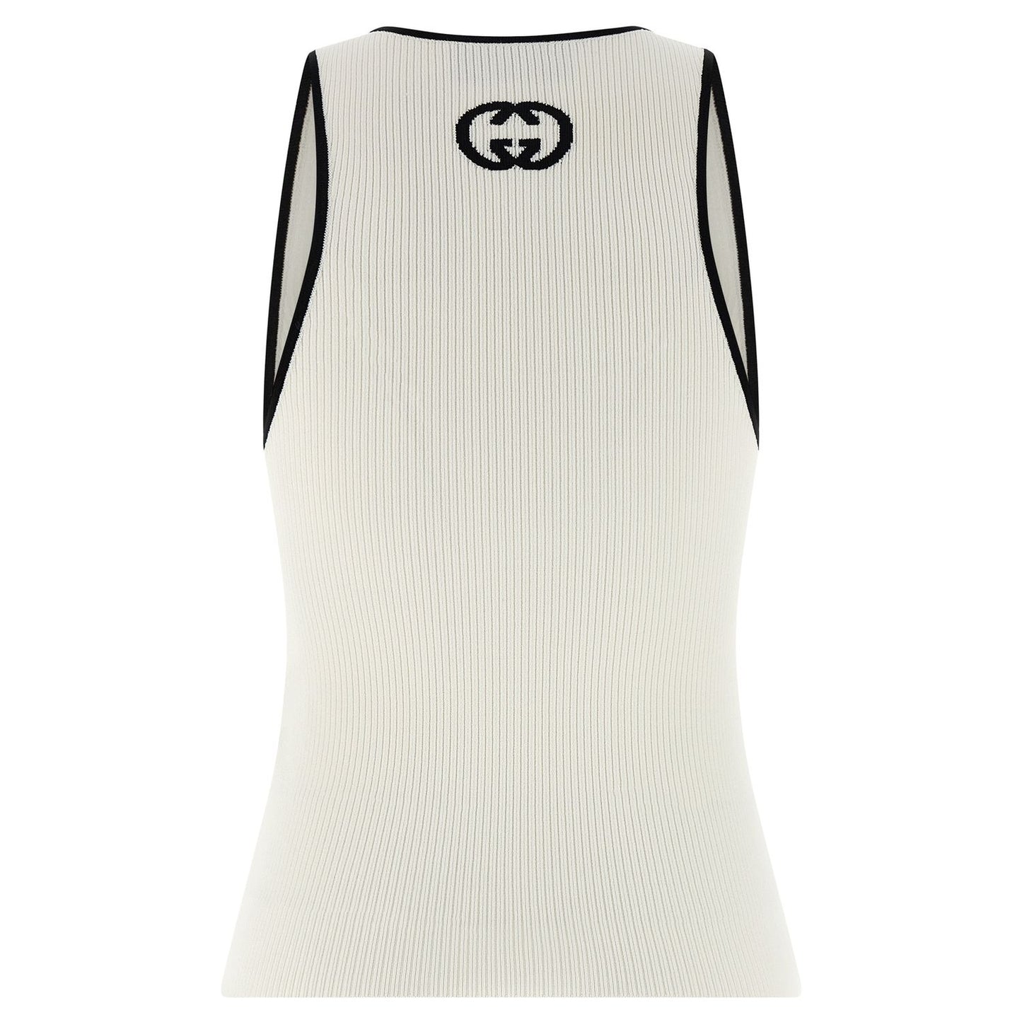 Gucci Bicolor Viscose Tank Tops