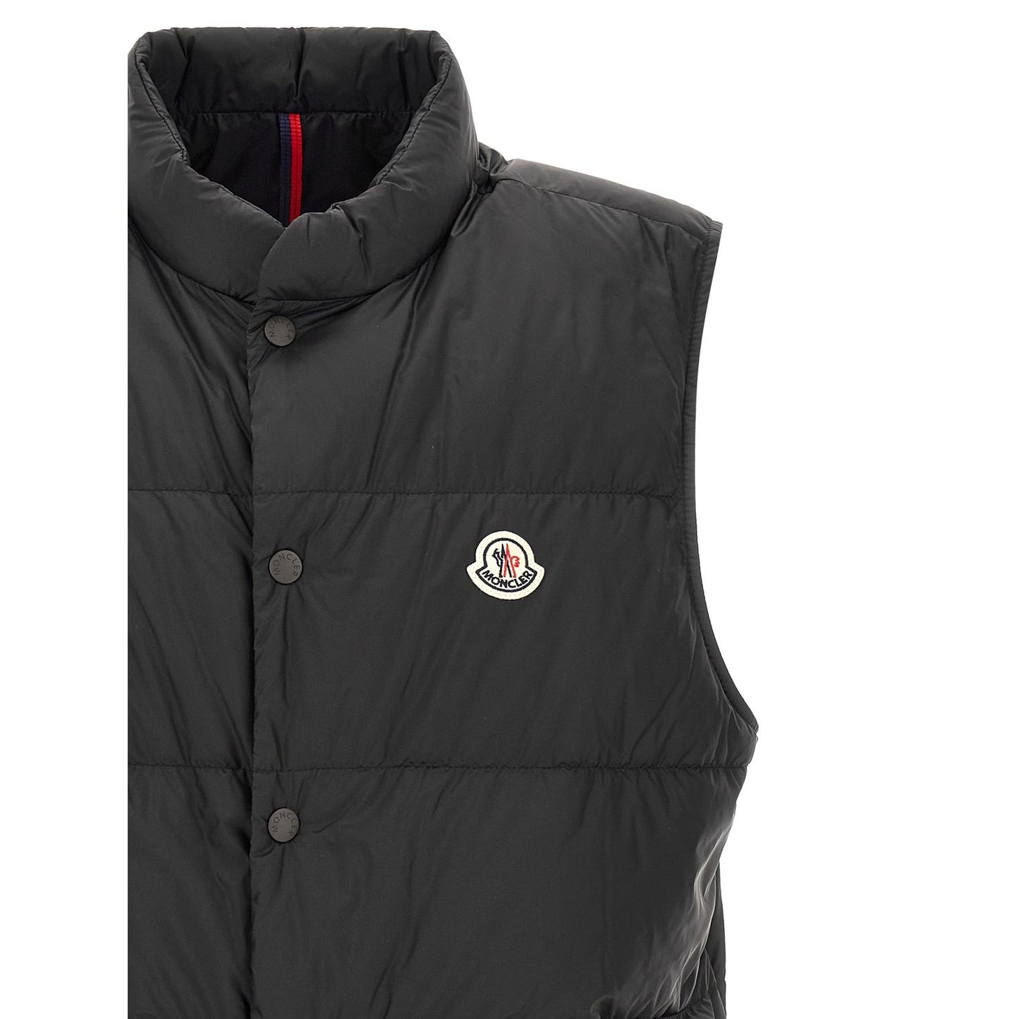 Moncler Black Polyamide Sleeveless Jacket