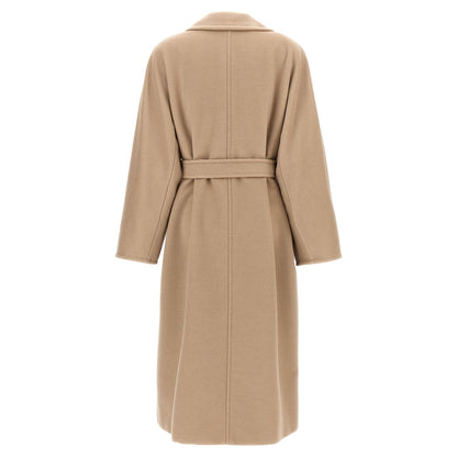 Max Mara Beige Virgin Wool Coat