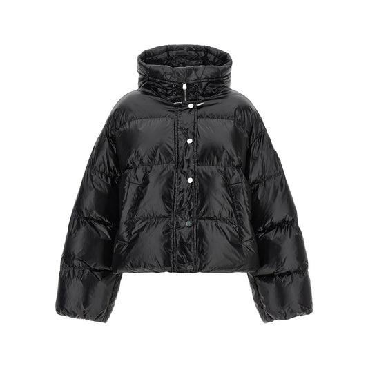 PINKO Black Polyamide Shell Jacket