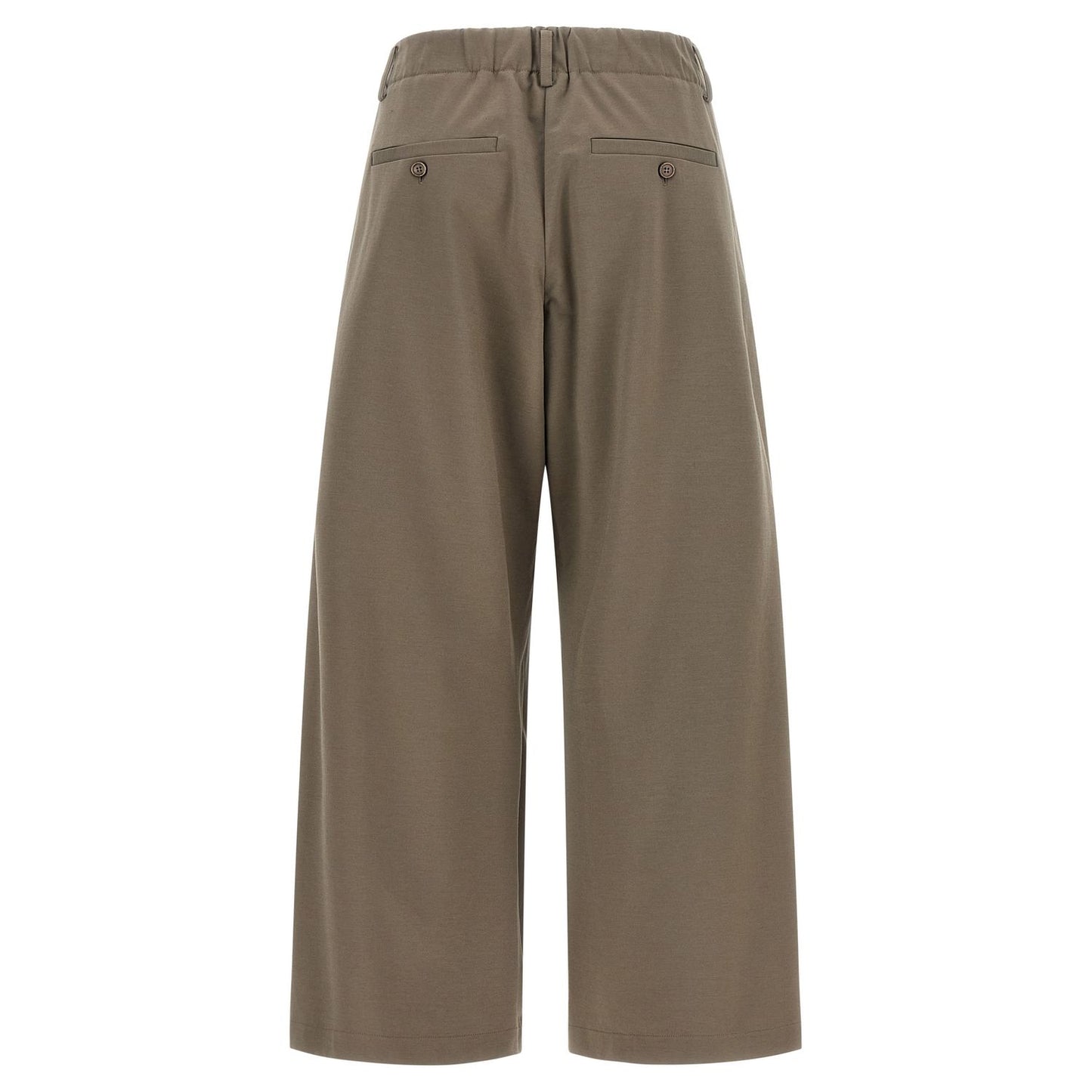 Brunello Cucinelli Gray Cotton Athletic Pants