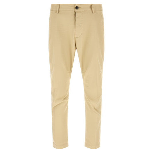 Dsquared² Beige Cotton Cargo Pants