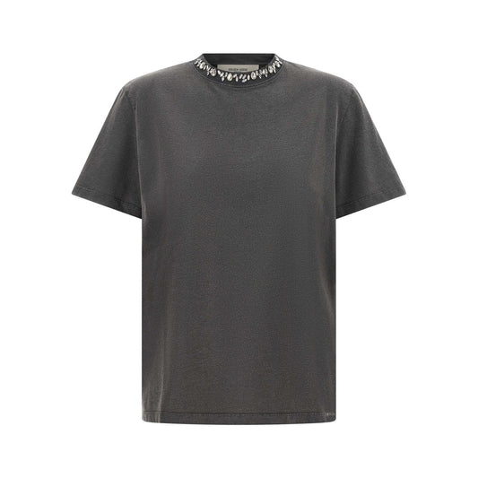 Golden Goose Gray Cotton T-Shirt