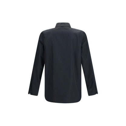 Gucci Black Polyamide Full-Length Jacket