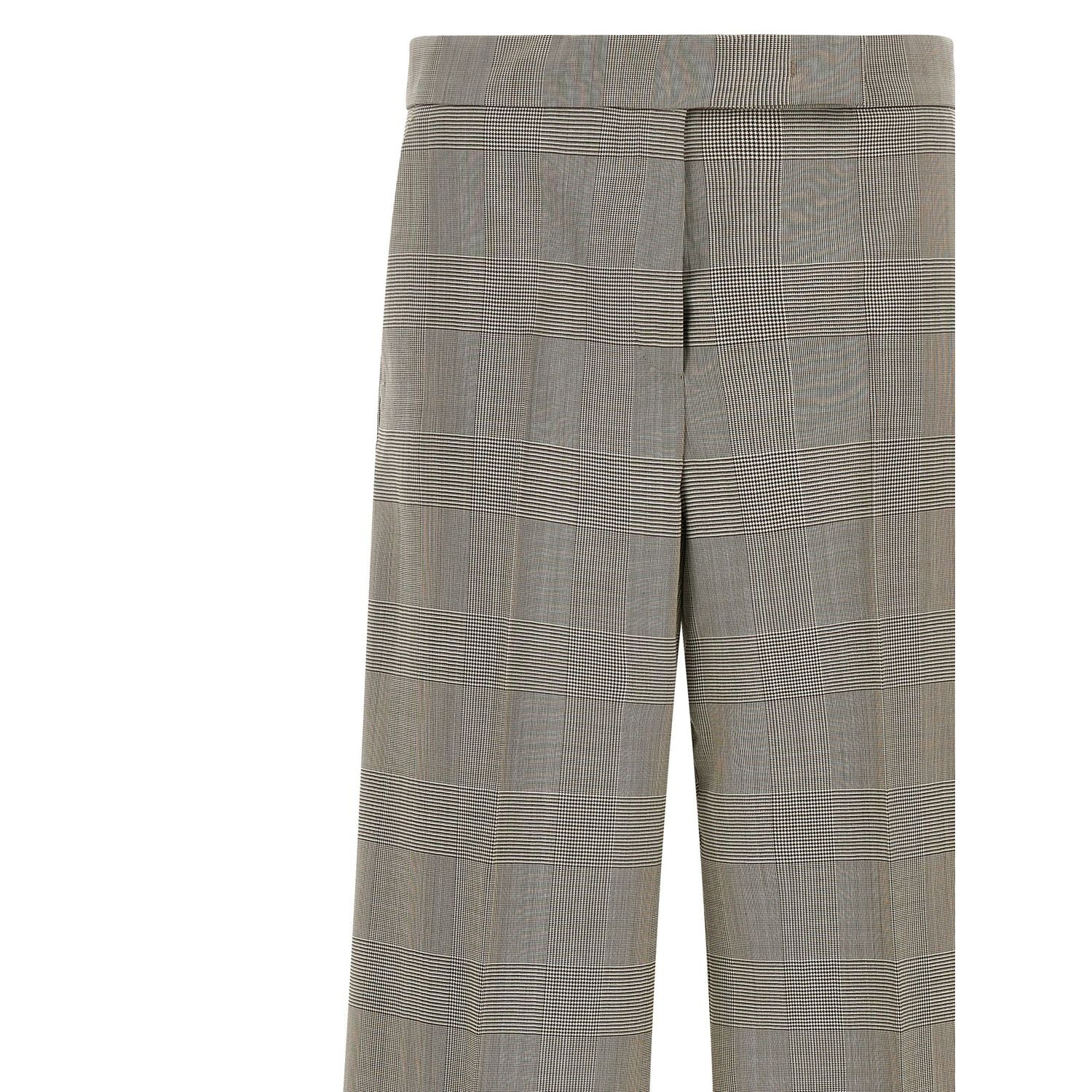 Max Mara Gray Wool Dress Pants