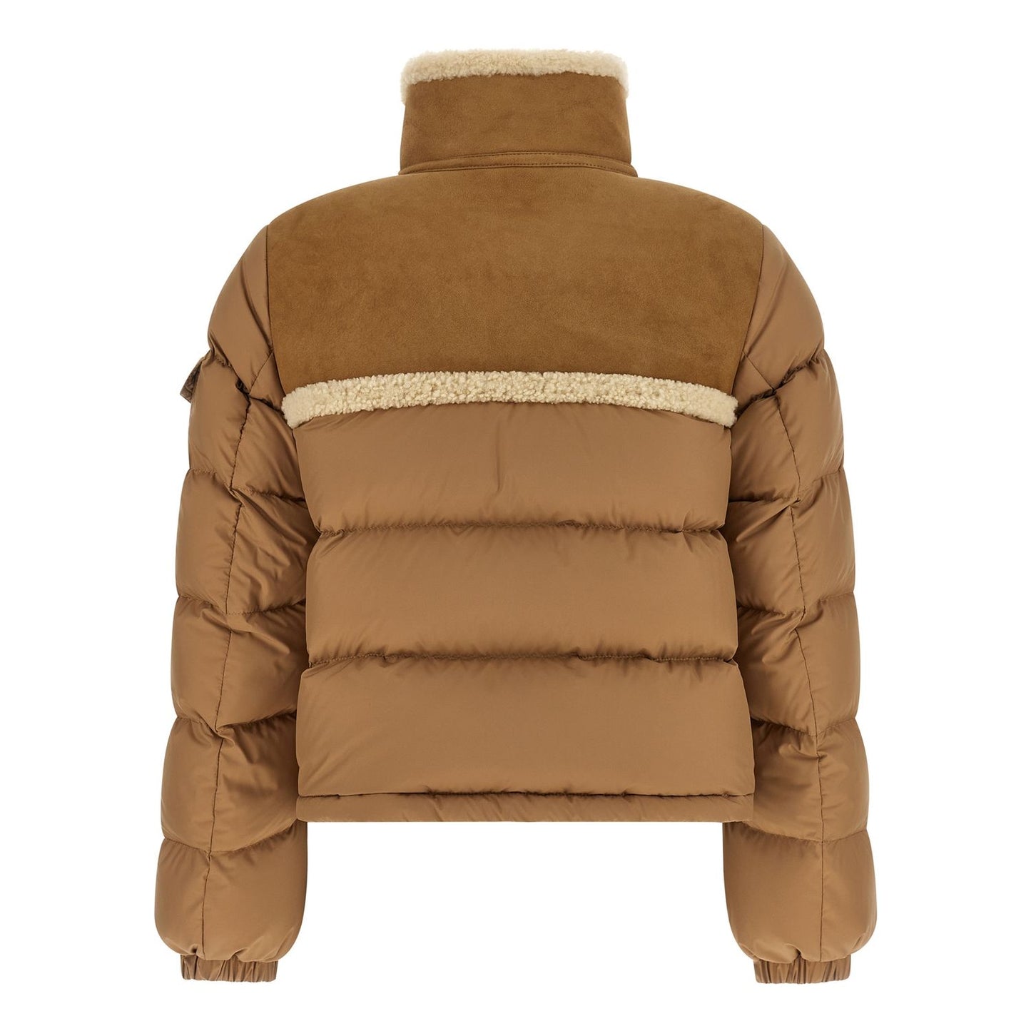 Moncler Beige Polyester Full-Length Jacket