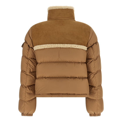 Moncler Beige Polyester Full-Length Jacket