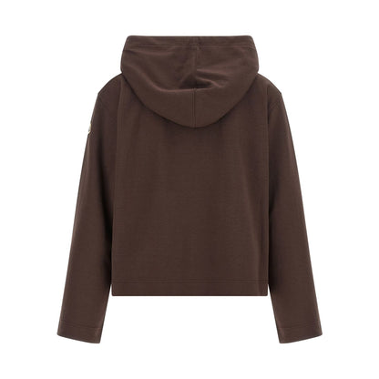 Moncler Brown Cotton Sweatshirt