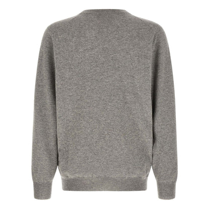 Brunello Cucinelli Gray Cashmere Cardigan