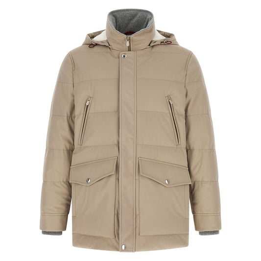Brunello Cucinelli Beige Polyamide Parka