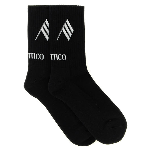 The Attico Bicolor Cotton Socks