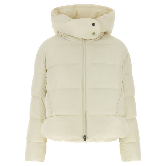 PINKO Beige Polyamide Full-Length Jacket