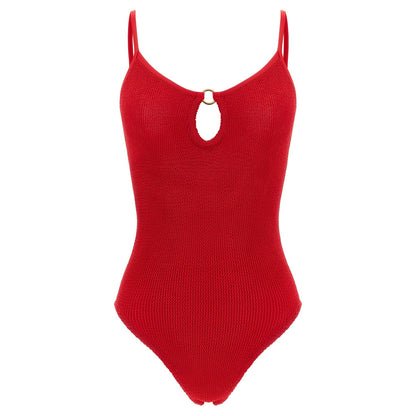 Hunza G Multicolor Polyamide One-Piece Swimsuit