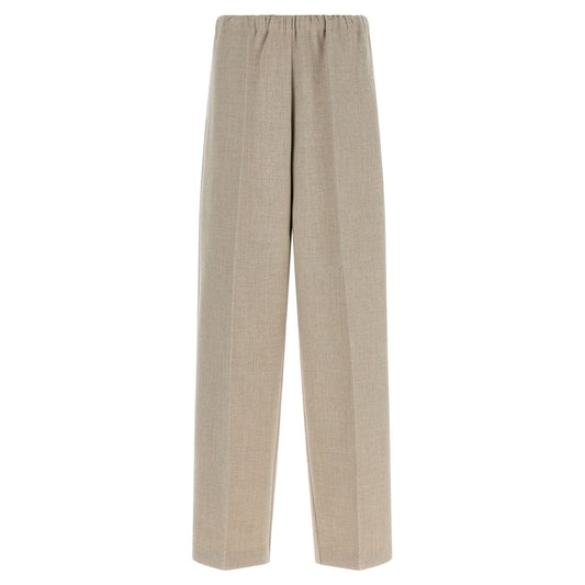 Fabiana Filippi Beige Polyester Casual Pants