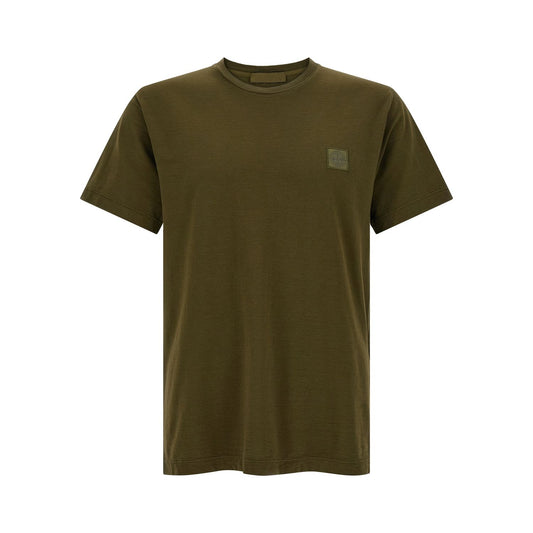 Stone Island Bicolor Cotton T-Shirt