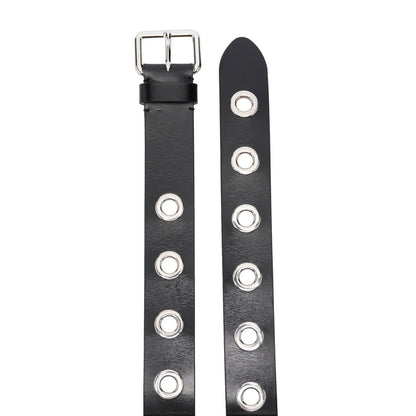 Alexander McQueen Eyelets leather belt