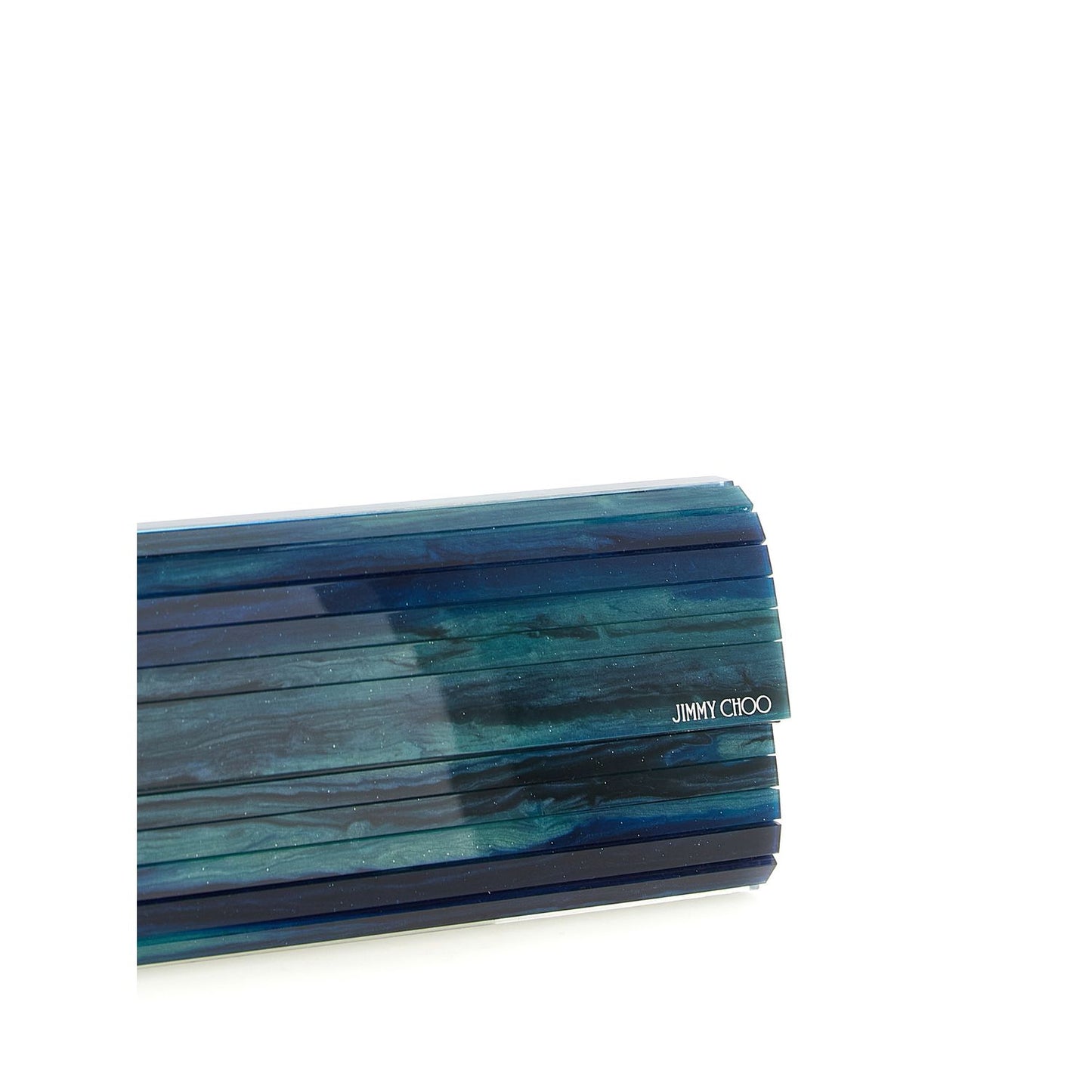 Jimmy Choo Bicolor Polyester Clutch Bag