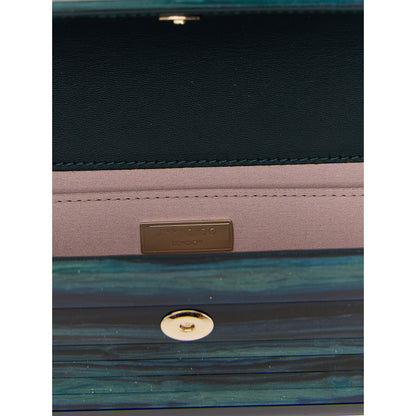Jimmy Choo Bicolor Polyester Clutch Bag