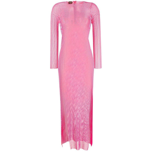 Santa Brand rhinestone-embellished maxi dress