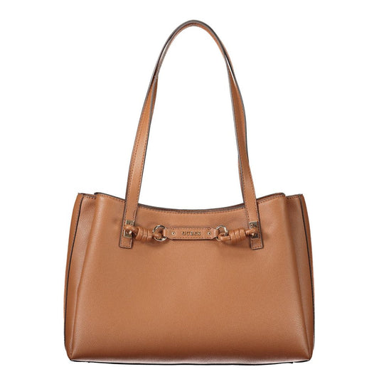 Guess Jeans Brown Polyurethane Women's Bag
