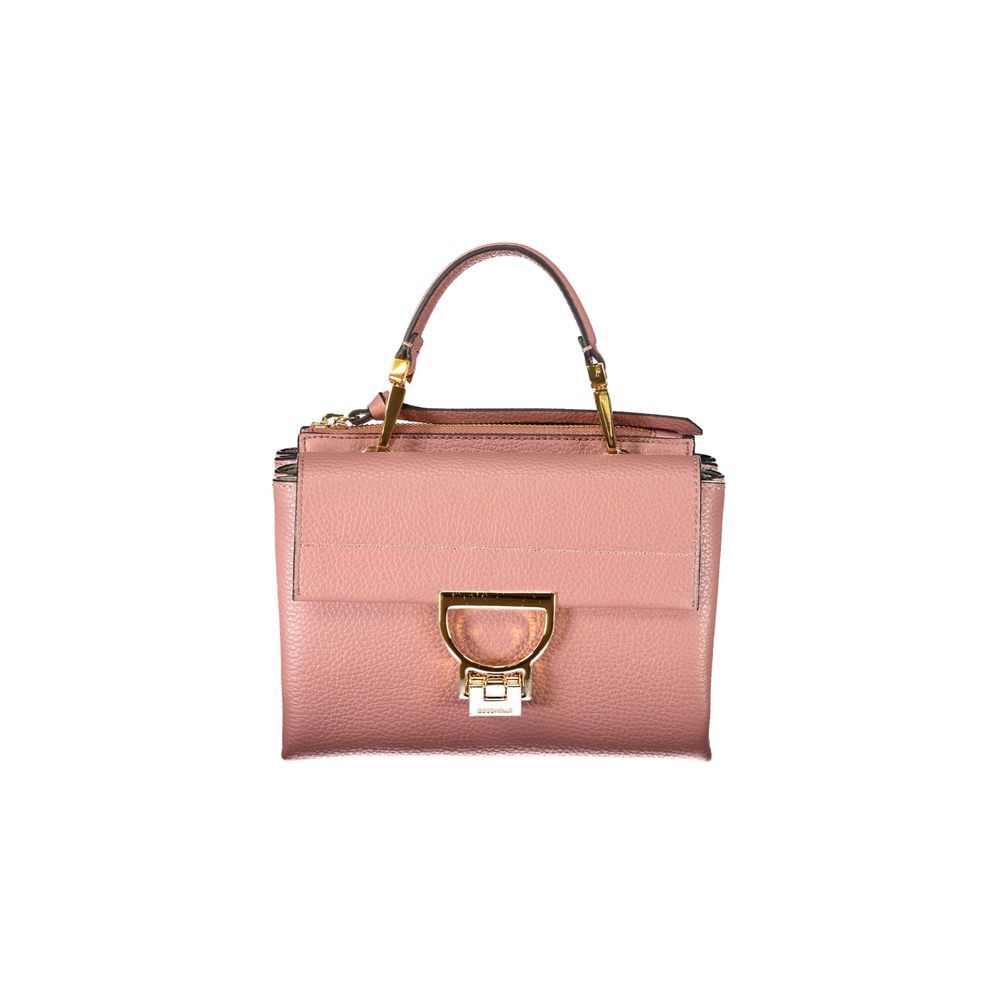 Coccinelle Pink Leather Handbag
