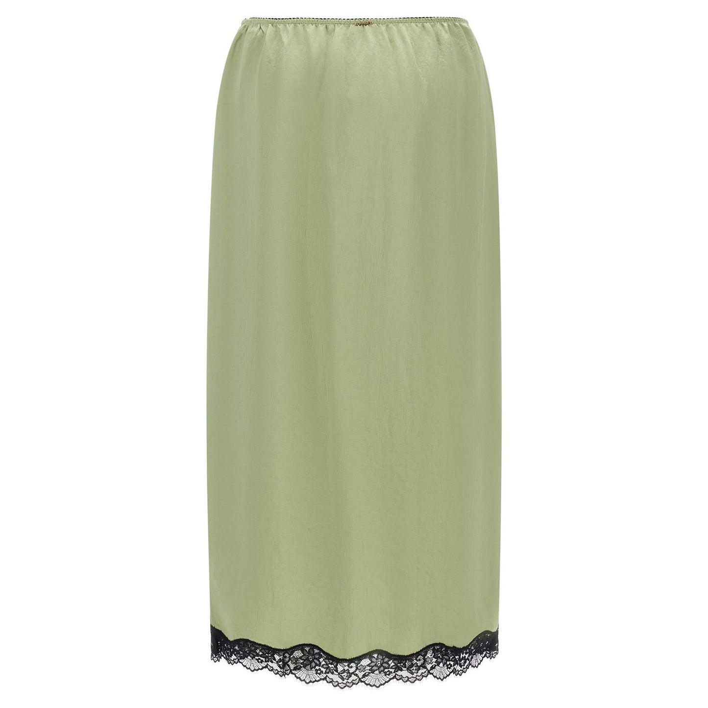 Twinset Bicolor Marabou Midi Skirt