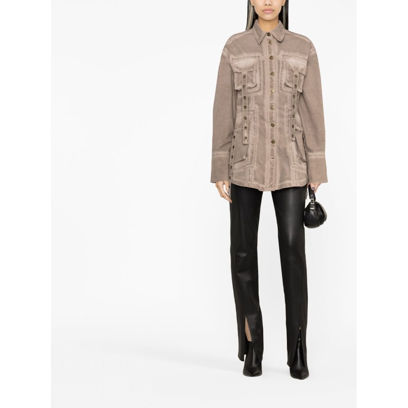 Blumarine Coats Brown