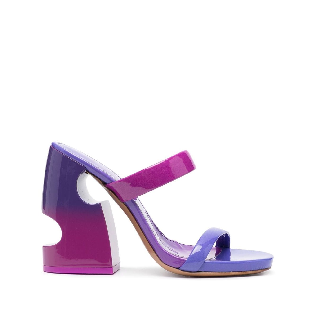 Off White Meteor Heeled Dégradé Sandals