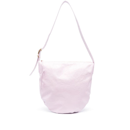 Jil Sander medium crinkled leather shoulder bag