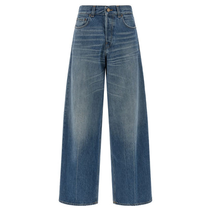 Haikure Blue Cotton Jeans Denim