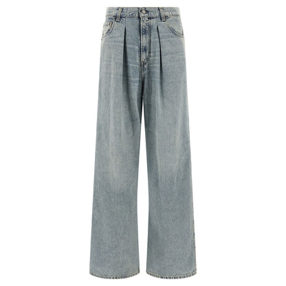 Haikure Blue Cotton Jeans Denim