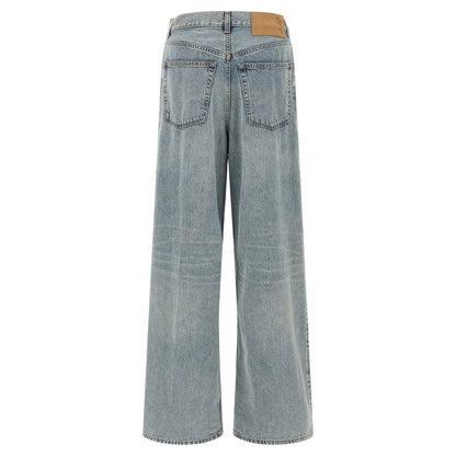 Haikure Blue Cotton Jeans Denim
