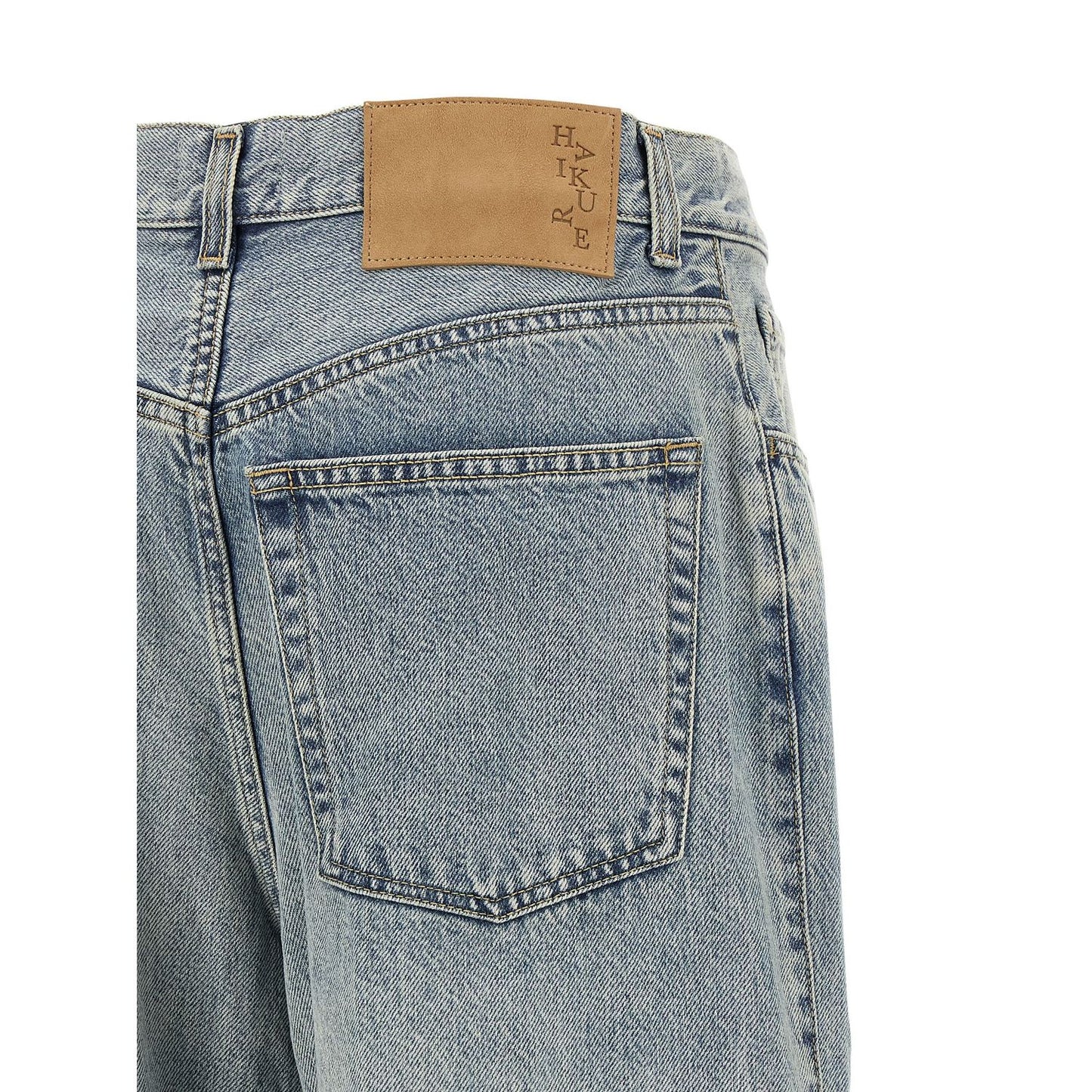 Haikure Blue Cotton Jeans Denim