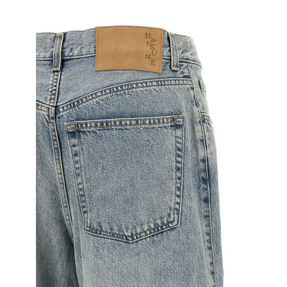 Haikure Blue Cotton Jeans Denim