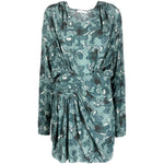 Iro Dresses Blue FONTANAWP33BLU40