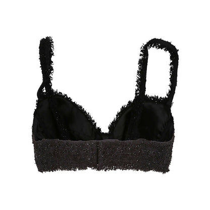 Balenciaga Tweed Top Topwear