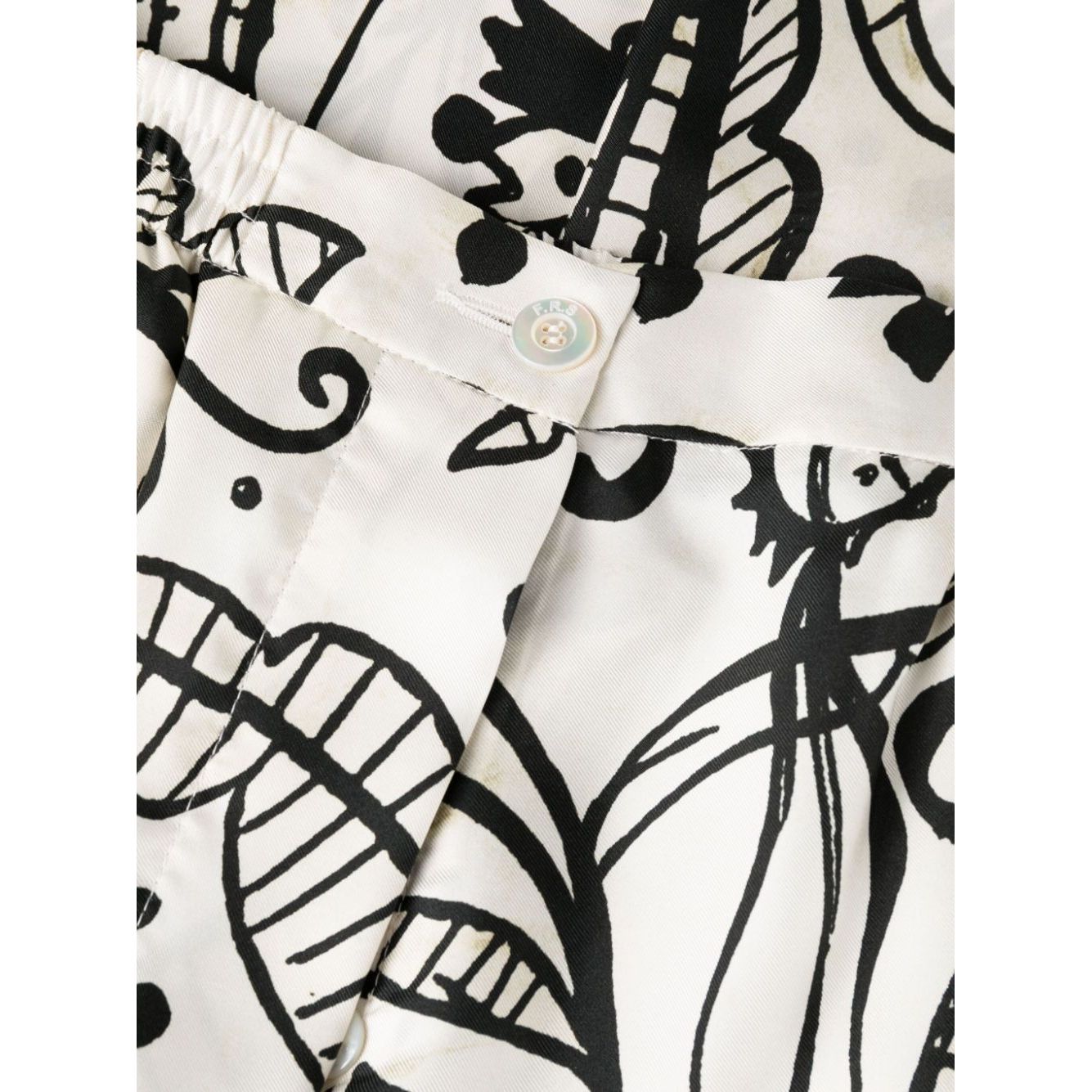 F.R.S . Trousers White