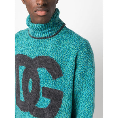 Dolce & Gabbana intarsia-knit logo jumper