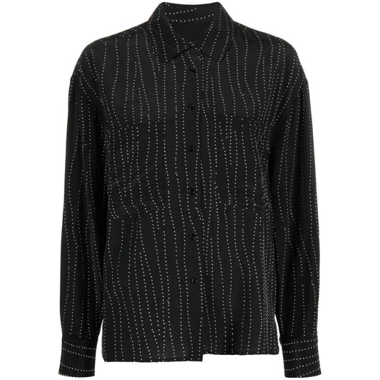 Iro Shirts Black ZEFIROWM18BLA01