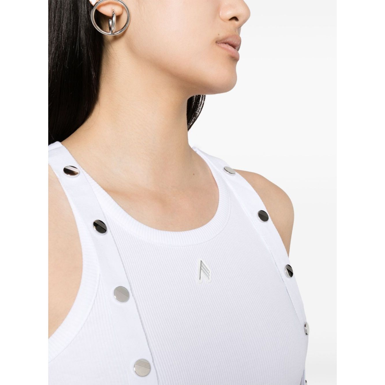 The Attico Top White