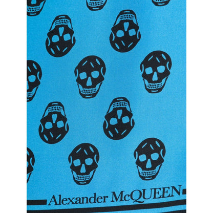 Alexander McQueen Skull silk scarf Scarves Hats & Gloves