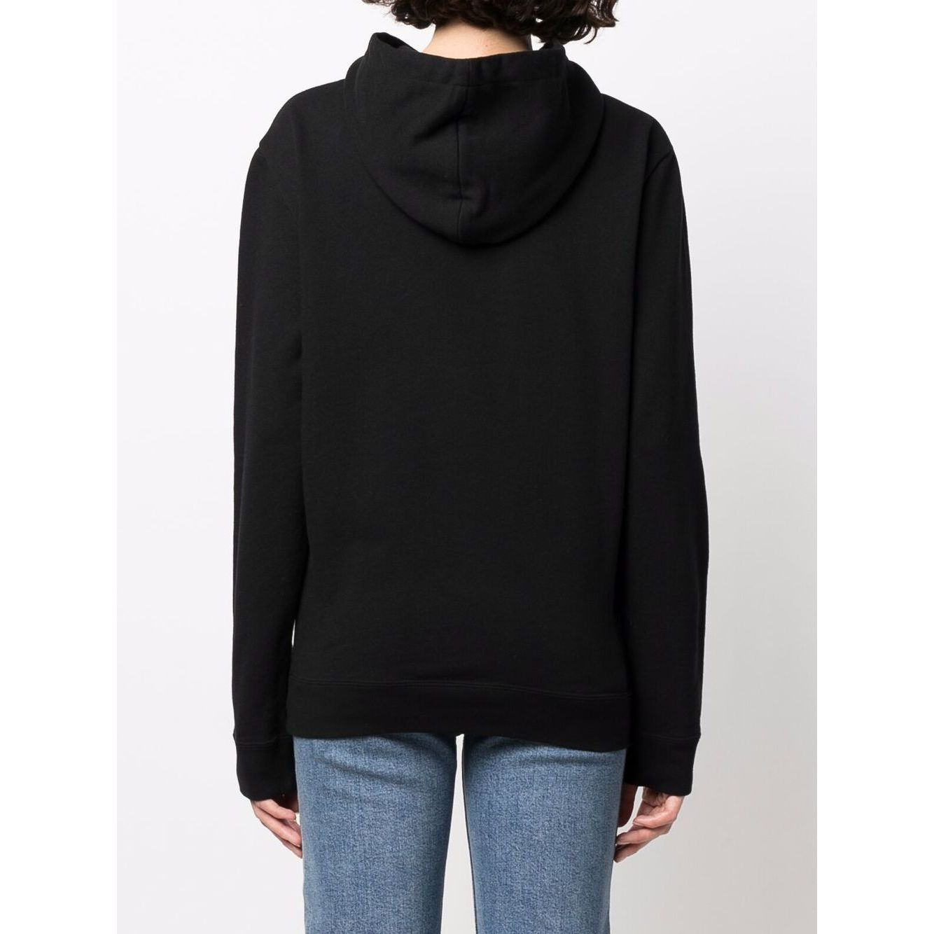 Saint Laurent Logo Print Hoodie