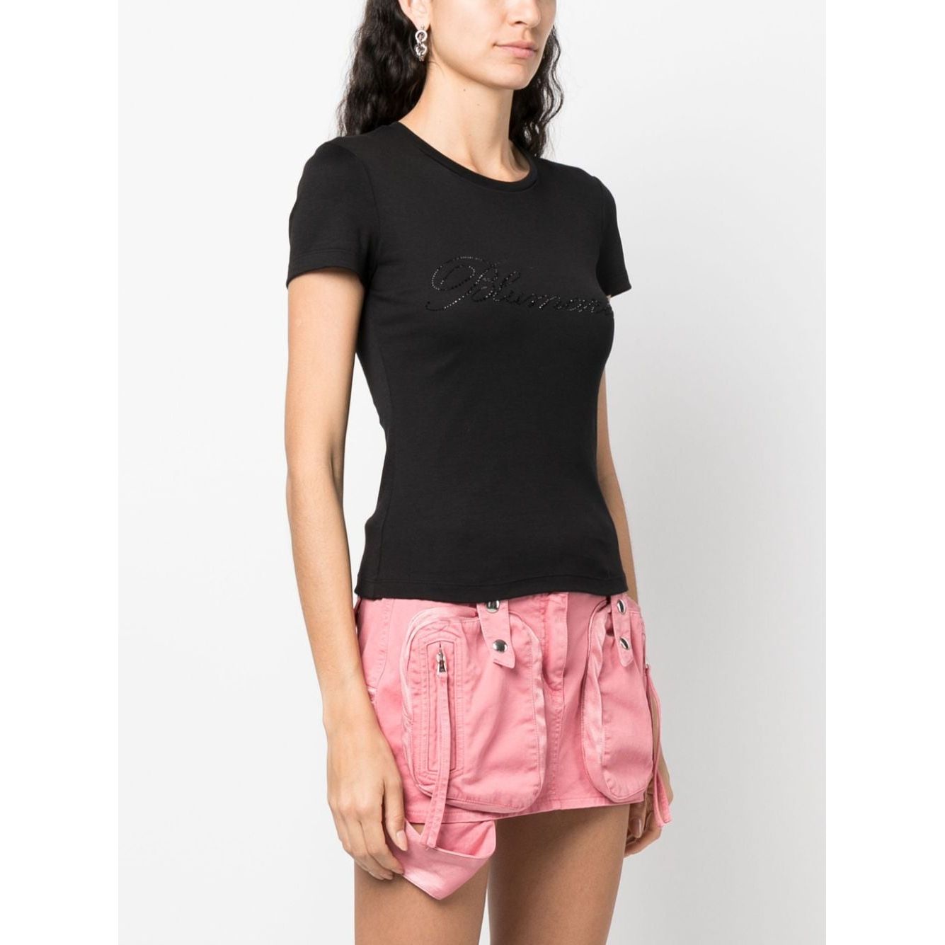 Blumarine T-shirts and Polos Black