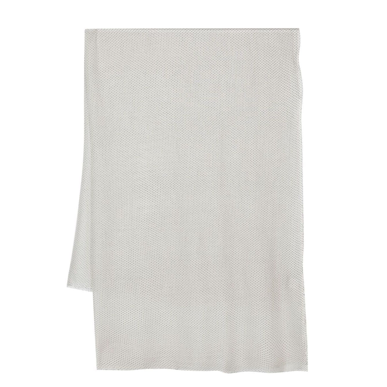 Faliero Sarti Polka-dot frayed scarf