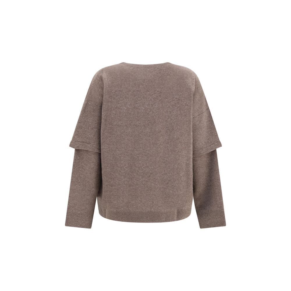 Darkpark Brown Wool Oves Aries Sweatshirt