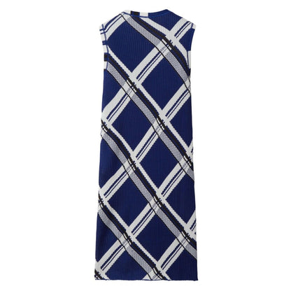 Burberry check-print silk dress Dresses