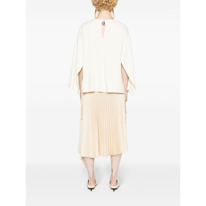 Erika Cavallini Semi-Couture Top White Topwear